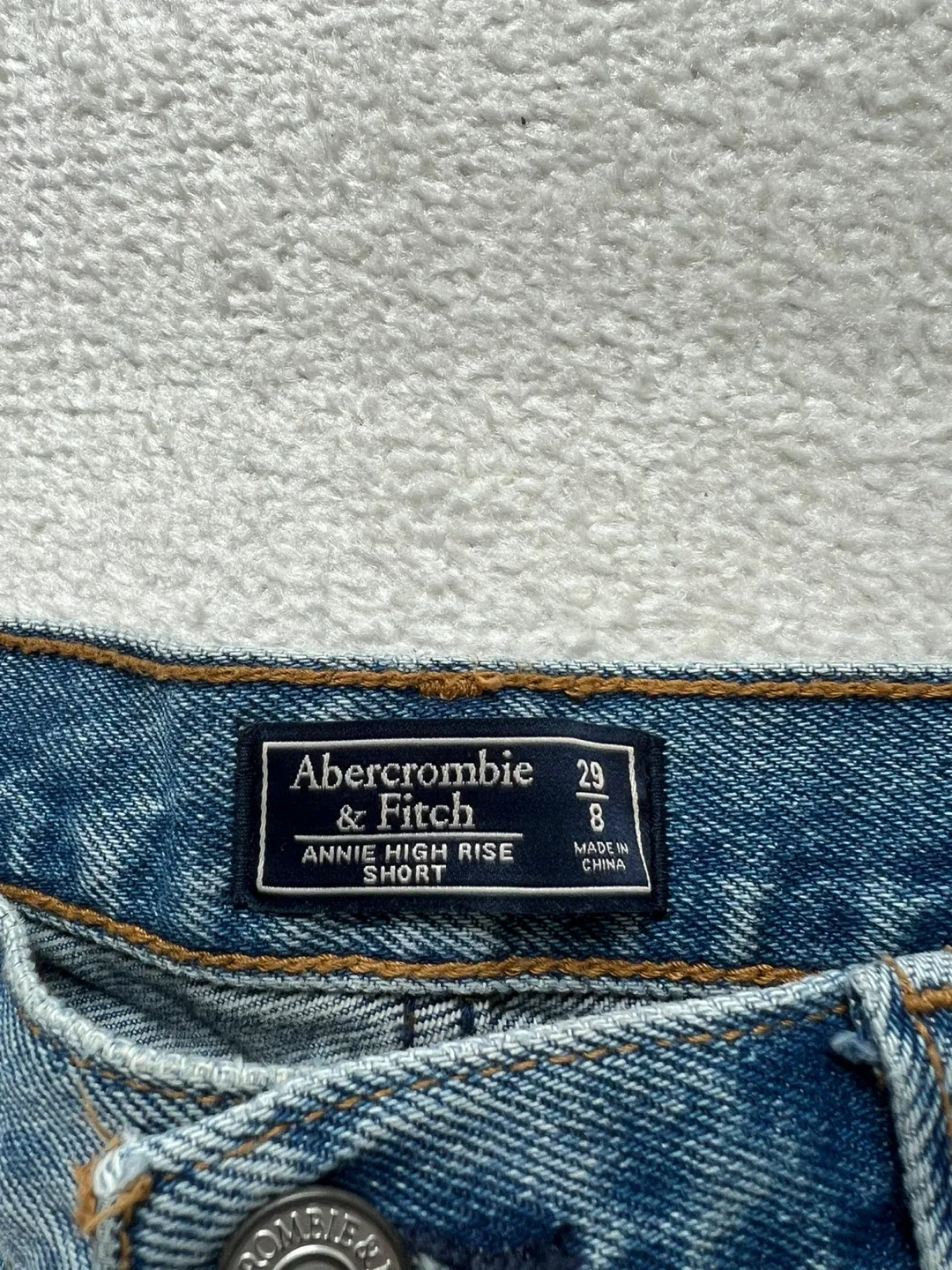 Abercrombie & Fitch Annie High Rise Shorts Size 29/8 - photo 2
