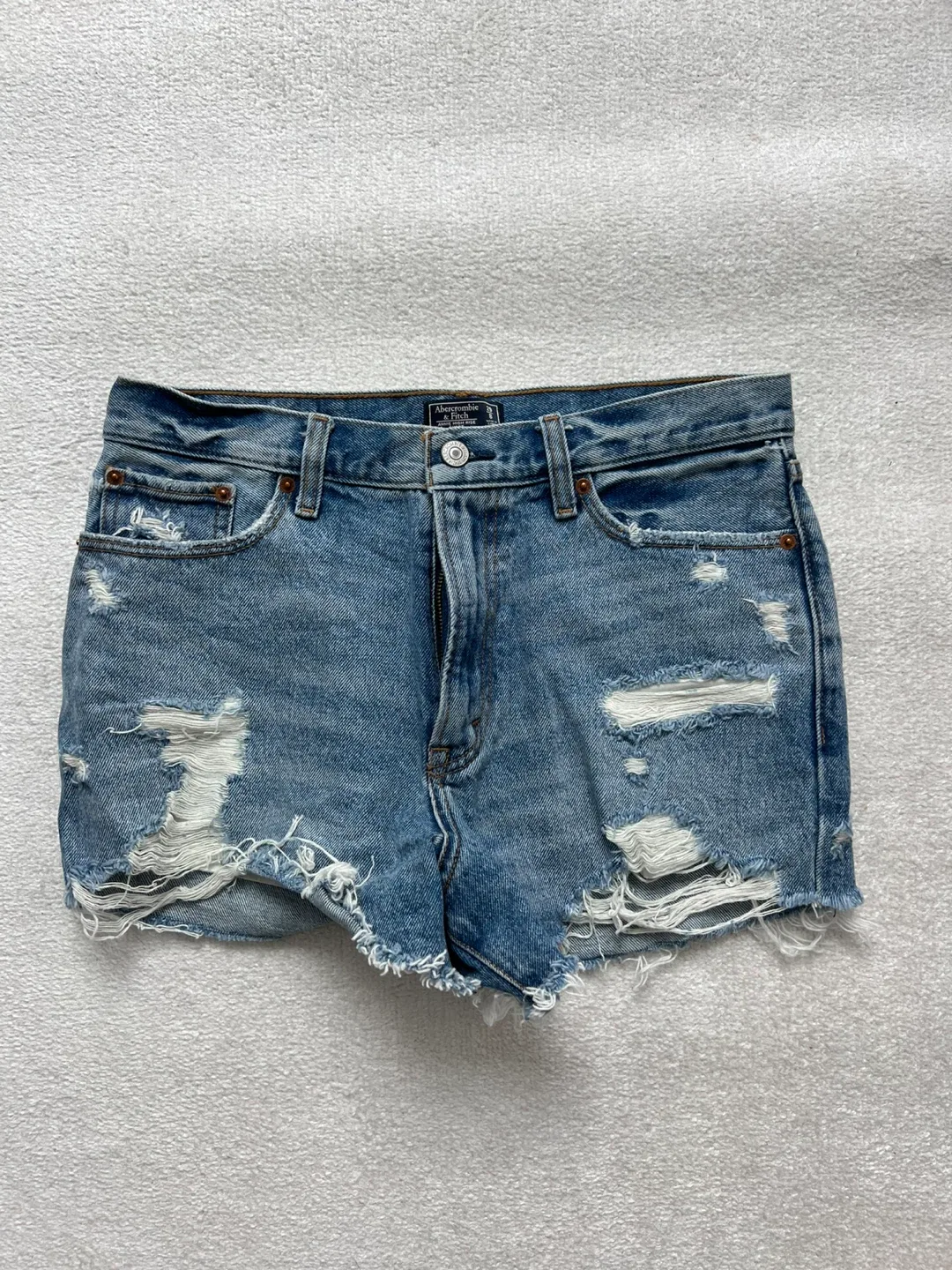 Abercrombie & Fitch Annie High Rise Shorts Size 29/8