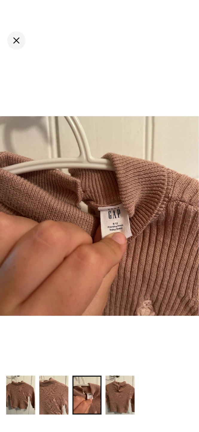 Gap Baby Ribbed Turtleneck Sweater - photo 3