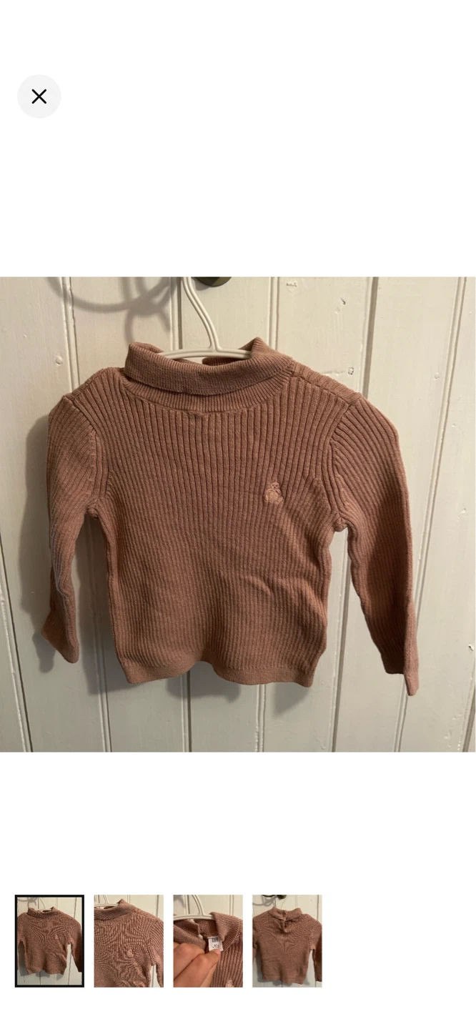 Gap Baby Ribbed Turtleneck Sweater