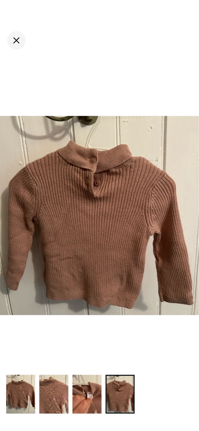 Gap Baby Ribbed Turtleneck Sweater - photo 4
