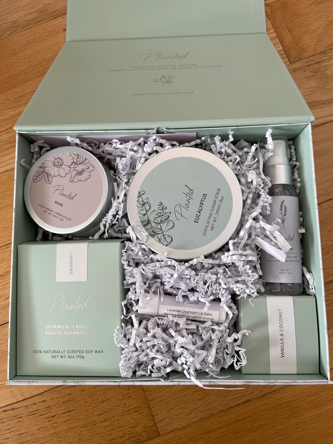 Planted Botanical Self-Care Gift Set