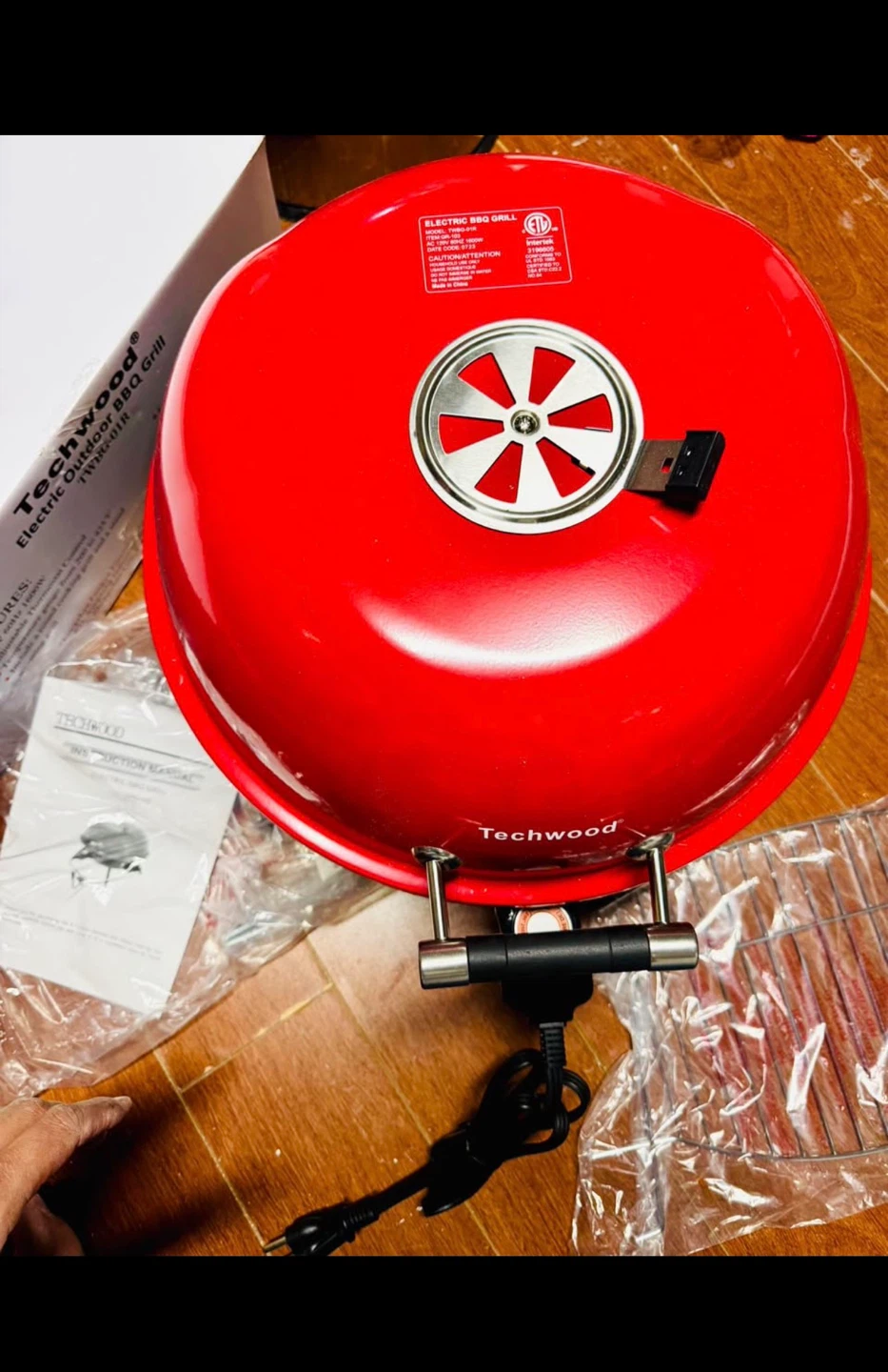 Techwood Electric BBQ Grill
