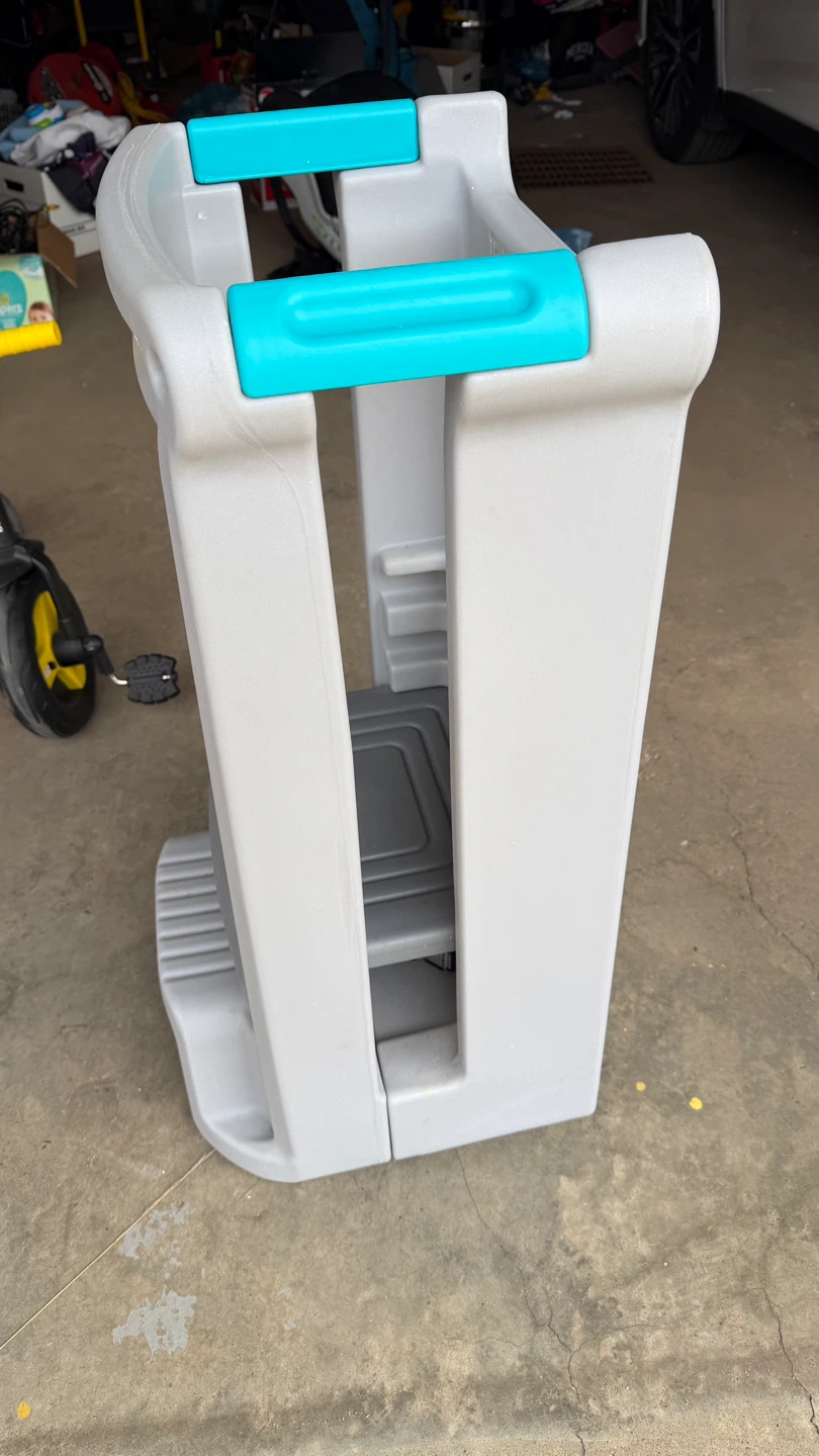 Simplay3 Toddler Tower Montessori Standing Step Stool - White - photo 4