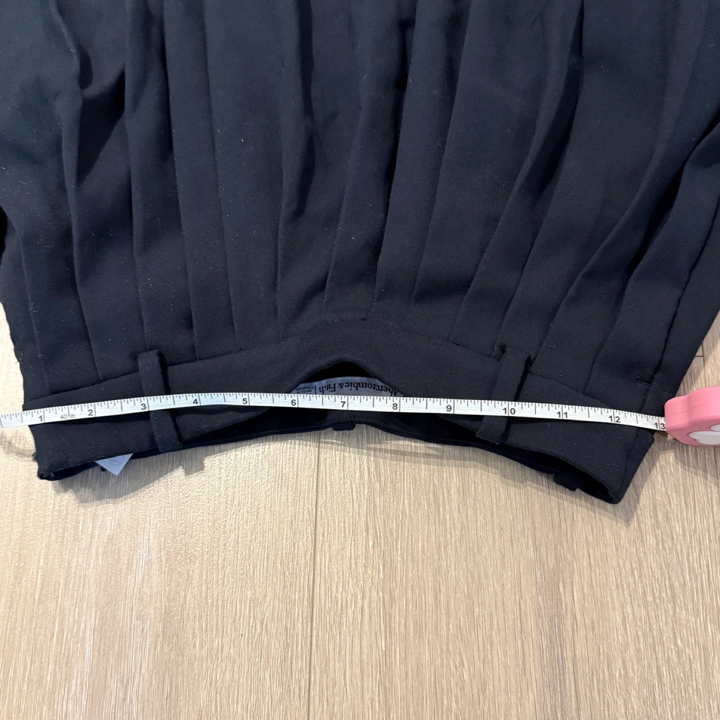 Abercrombie & Fitch Black Pleated Skirt XXS - photo 3