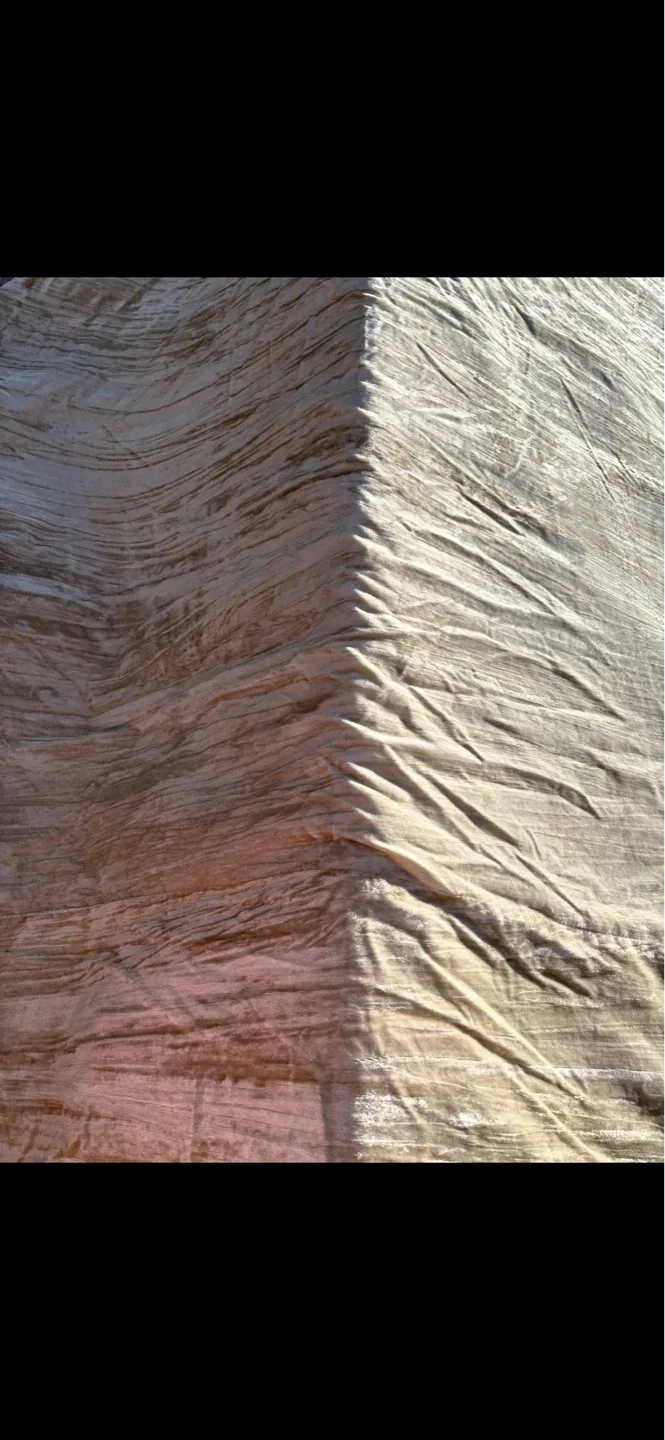 Textured Fabric Drape