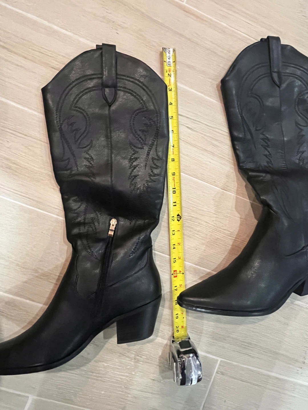 Brand NEW — Black Cowboy Boots Women Western Size 40 (9.5 US) - photo 5