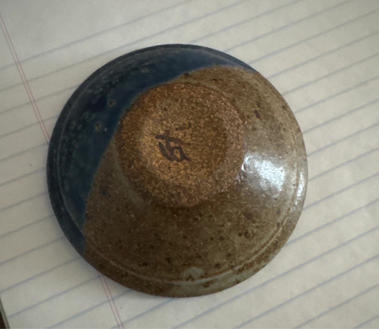Handmade Ceramic Dish with Swirl Design - photo 3