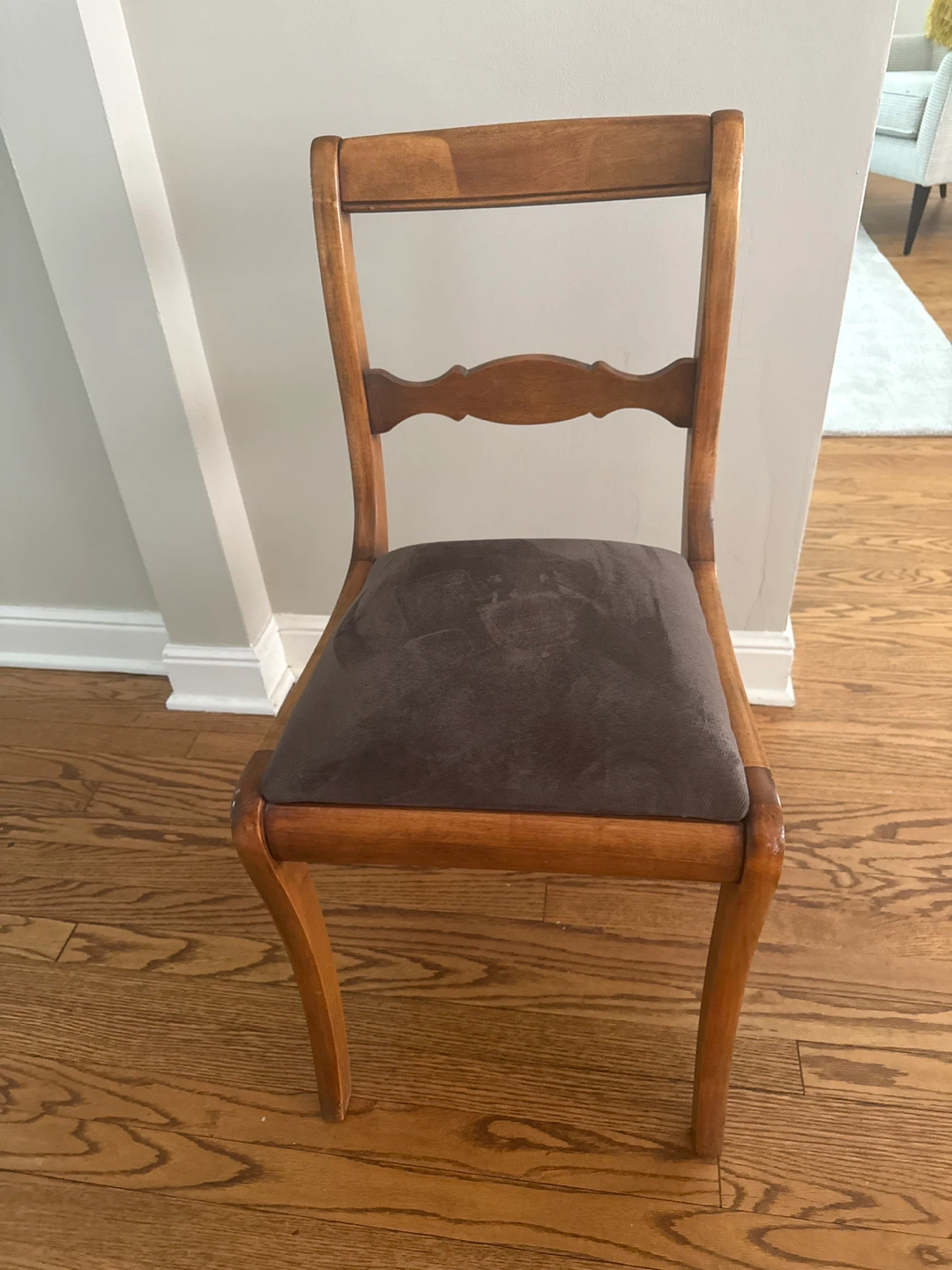Wooden Drop Leaf Dining Table Set 6Chairs - photo 3