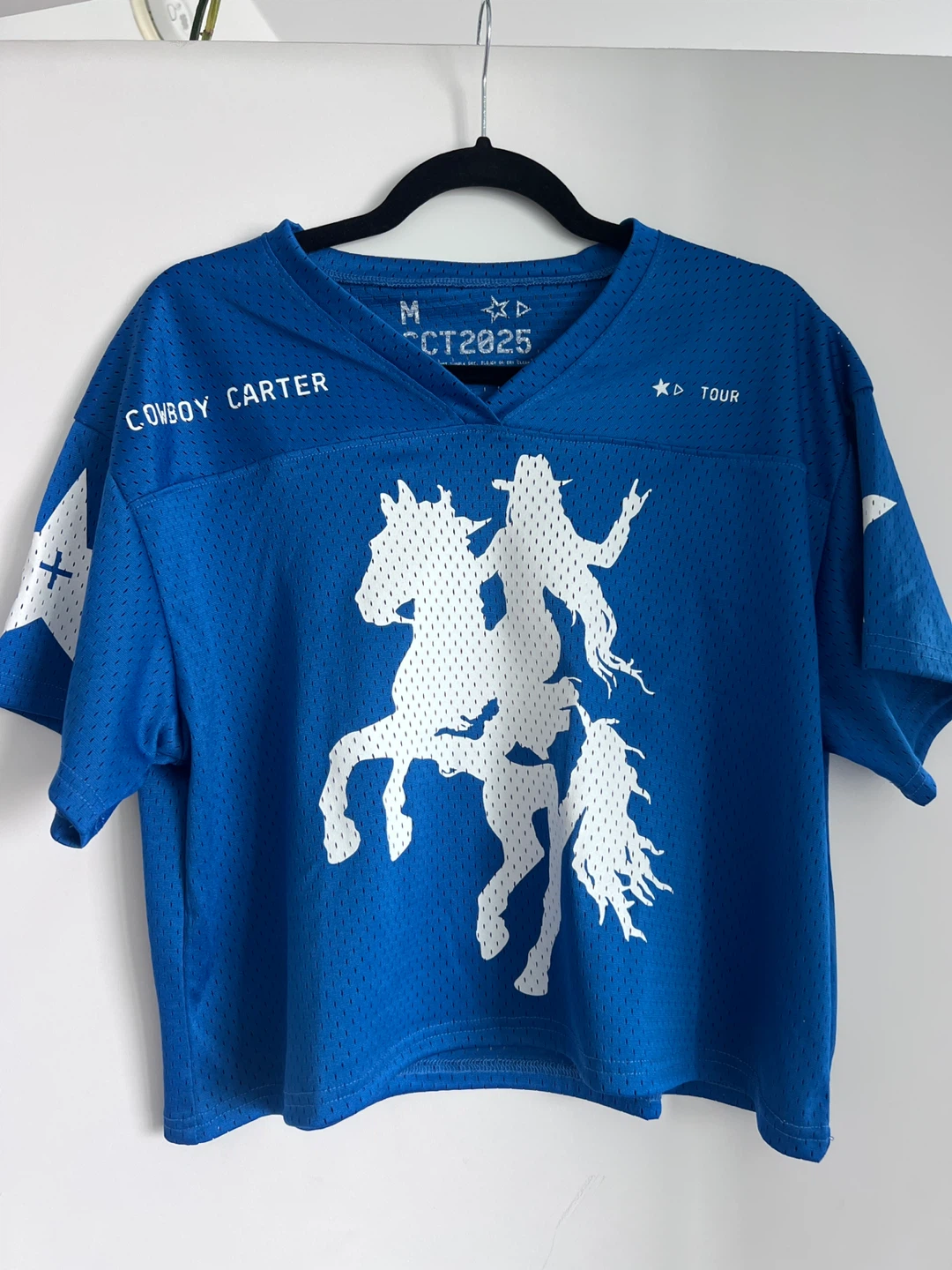 Beyonce Cowboy Carter 2025 Tour Merch - Cropped Jersey