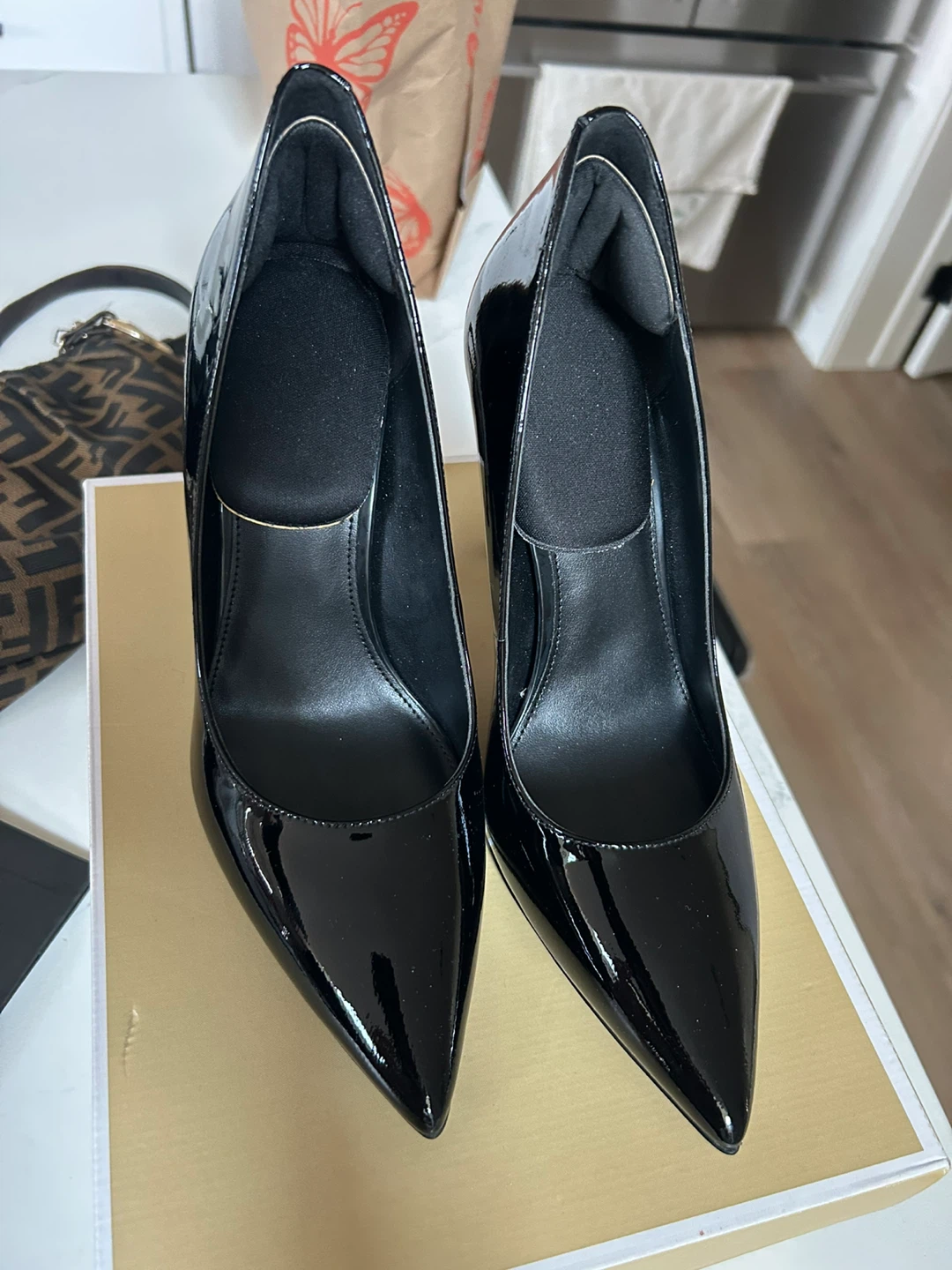 Michael Kors Keke Pump Patent Leather Heels - photo 5