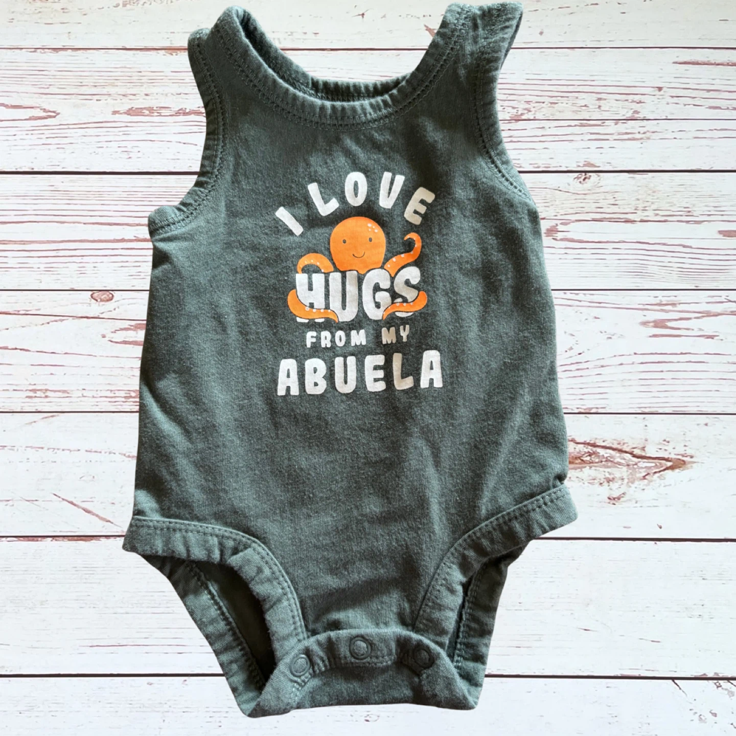Carter's Newborn 4 PC Clothing Bodysuit & Romper Bundle - photo 4