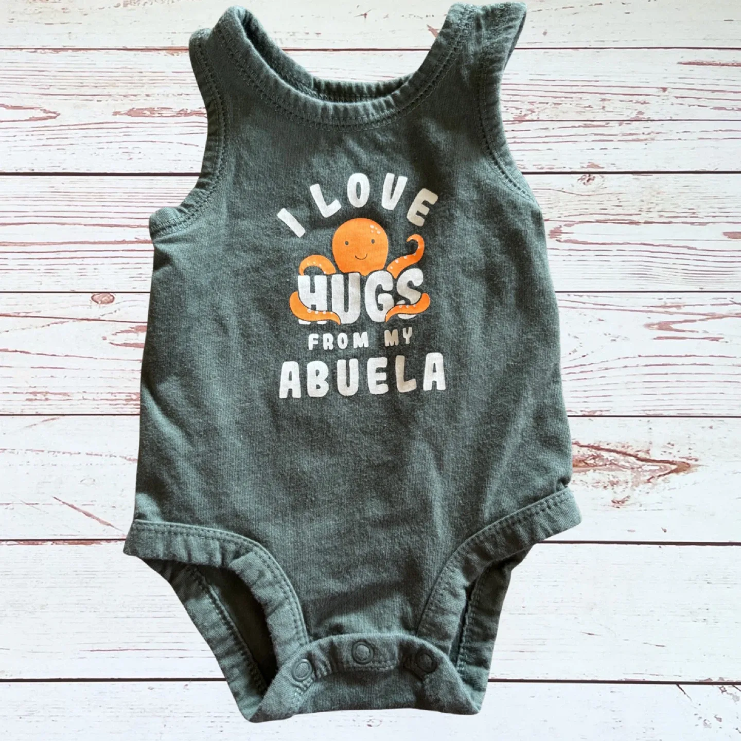 Carter's Newborn 4 PC Clothing Bodysuit & Romper Bundle - photo 4