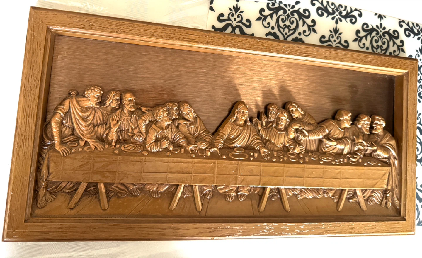 Wooden "The Last Supper" Wall Art - photo 2