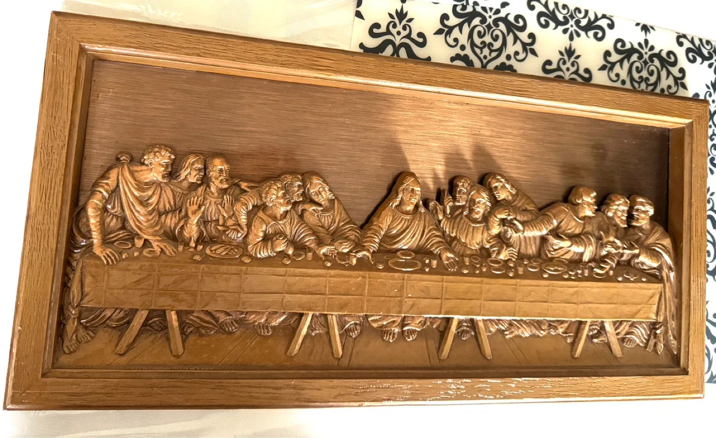 Wooden "The Last Supper" Wall Art - photo 2