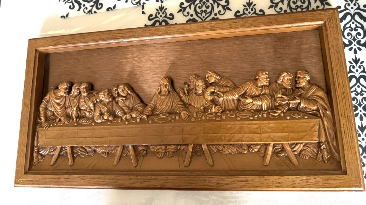 Wooden "The Last Supper" Wall Art - photo 3