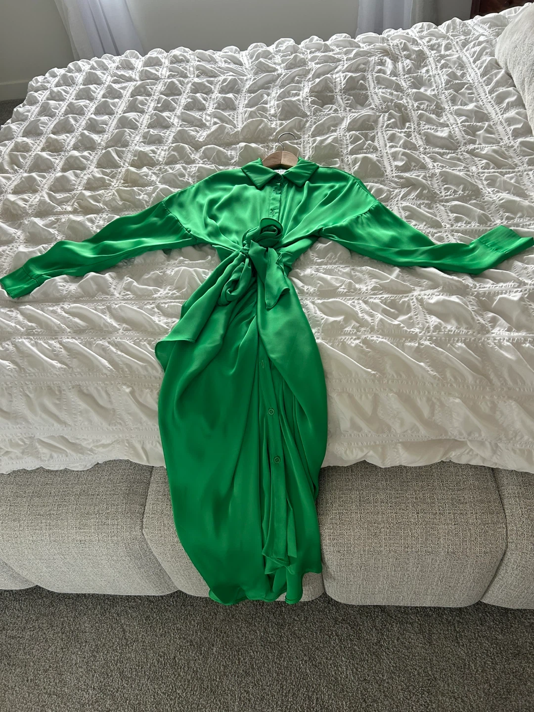Joseph Ribkoff Green Button-Up Shirt Dress - photo 3