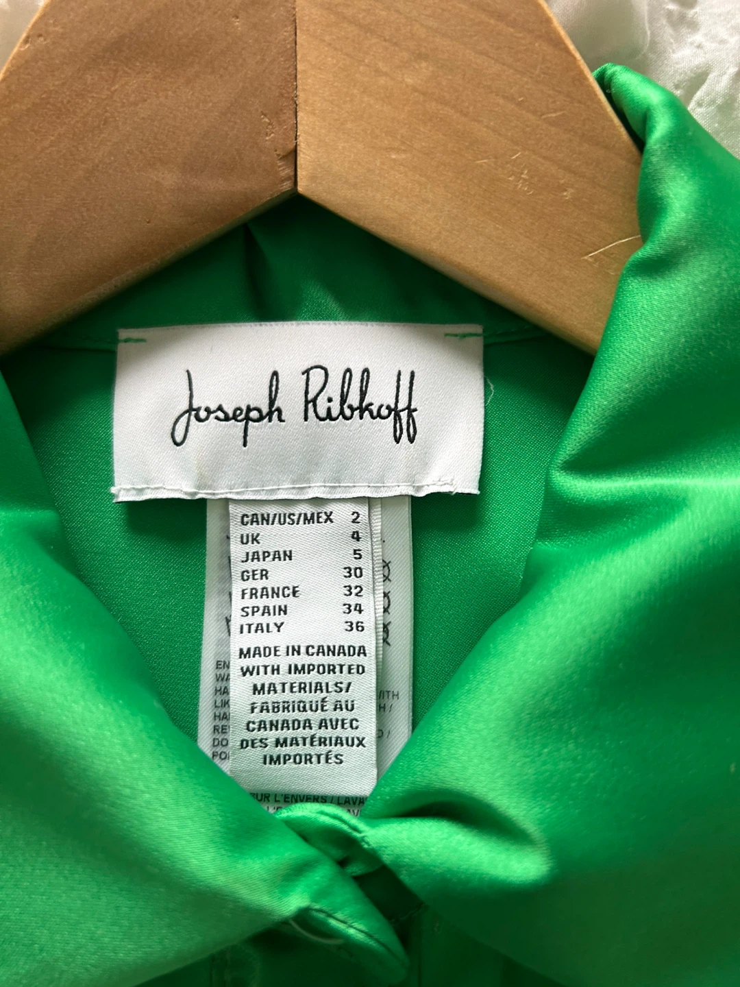Joseph Ribkoff Green Button-Up Shirt Dress - photo 2
