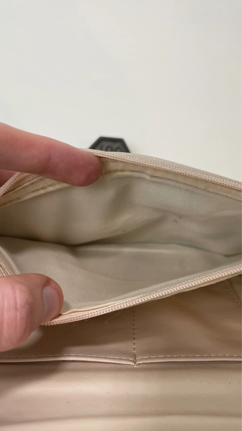 Pale Pink Faux Leather Clutch Wallet & coin purse - photo 5