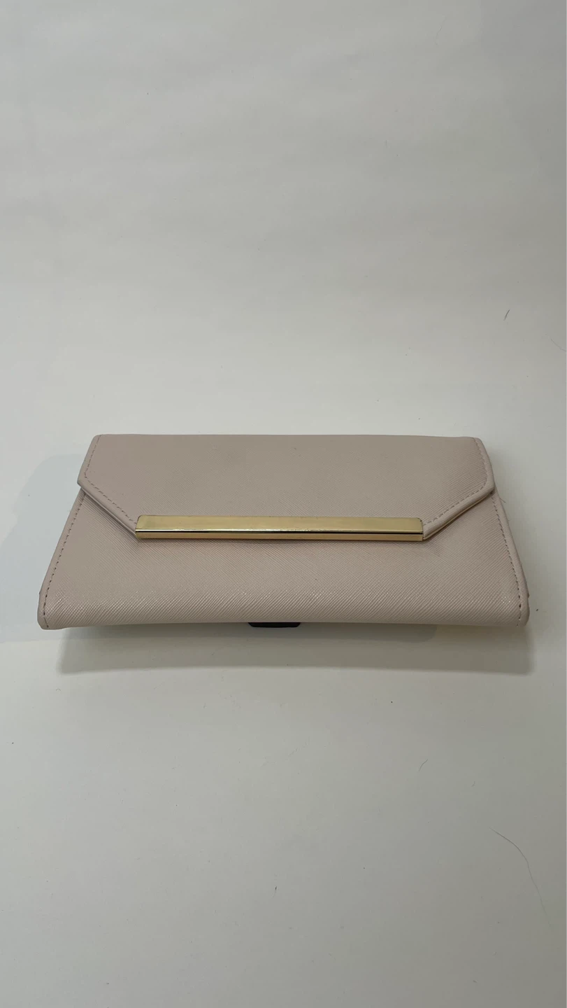 Pale Pink Faux Leather Clutch Wallet & coin purse - photo 4