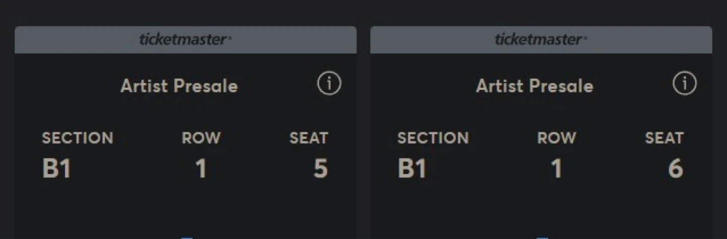 2 Bruno Mars Tickets: May 24