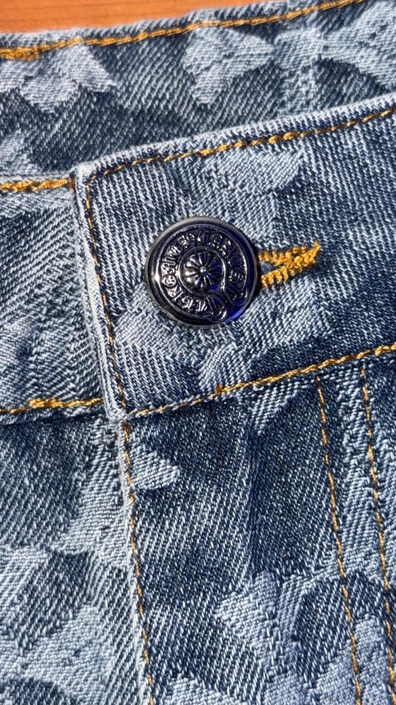 Chrome Hearts Denim Shorts - photo 2