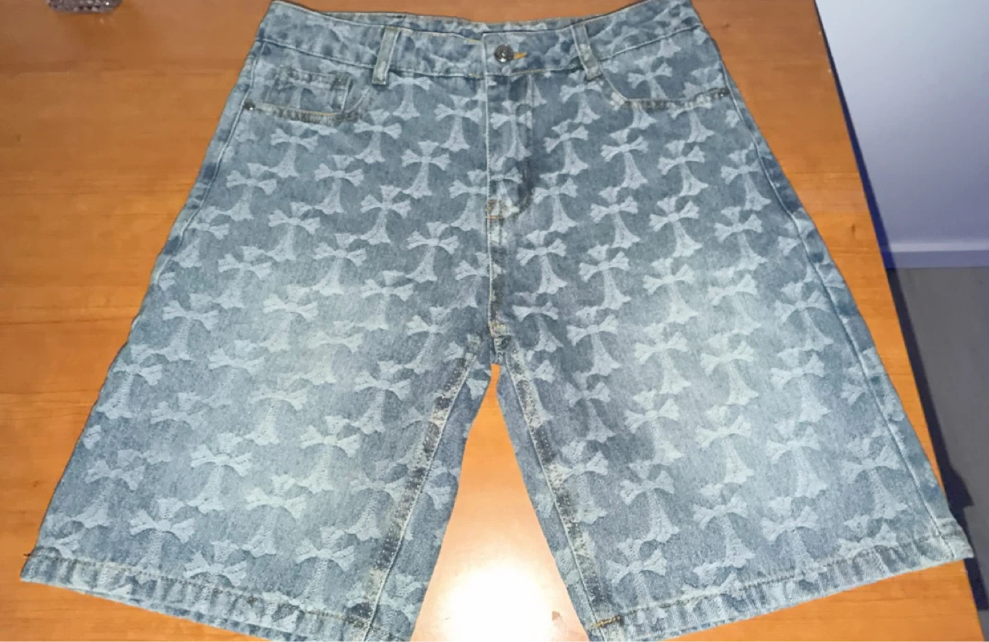 Chrome Hearts Denim Shorts