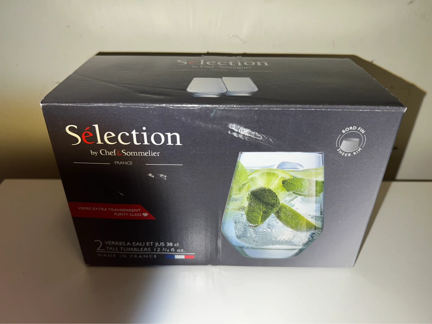 New-Chef Sommelier Selection 2 Tall Tumblers