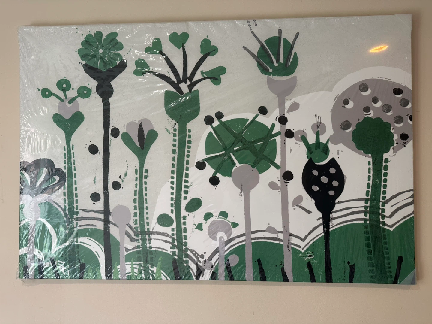 IKEA Painting Zoe Badger Wall Art 46 x 30 3/4"