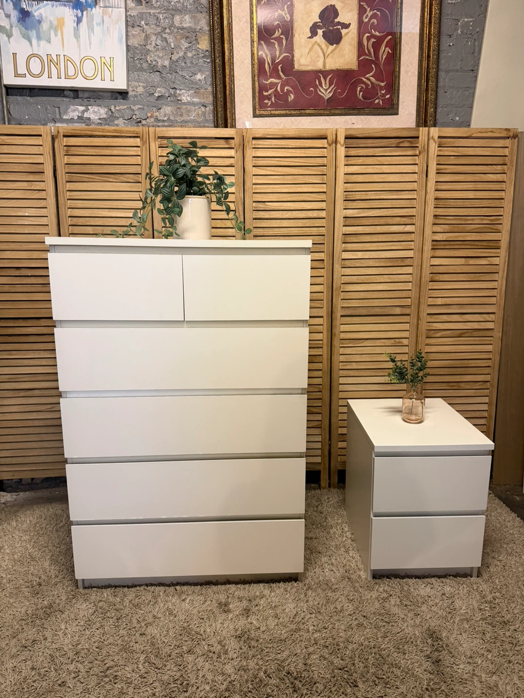 IKEA Dresser and Nightstand