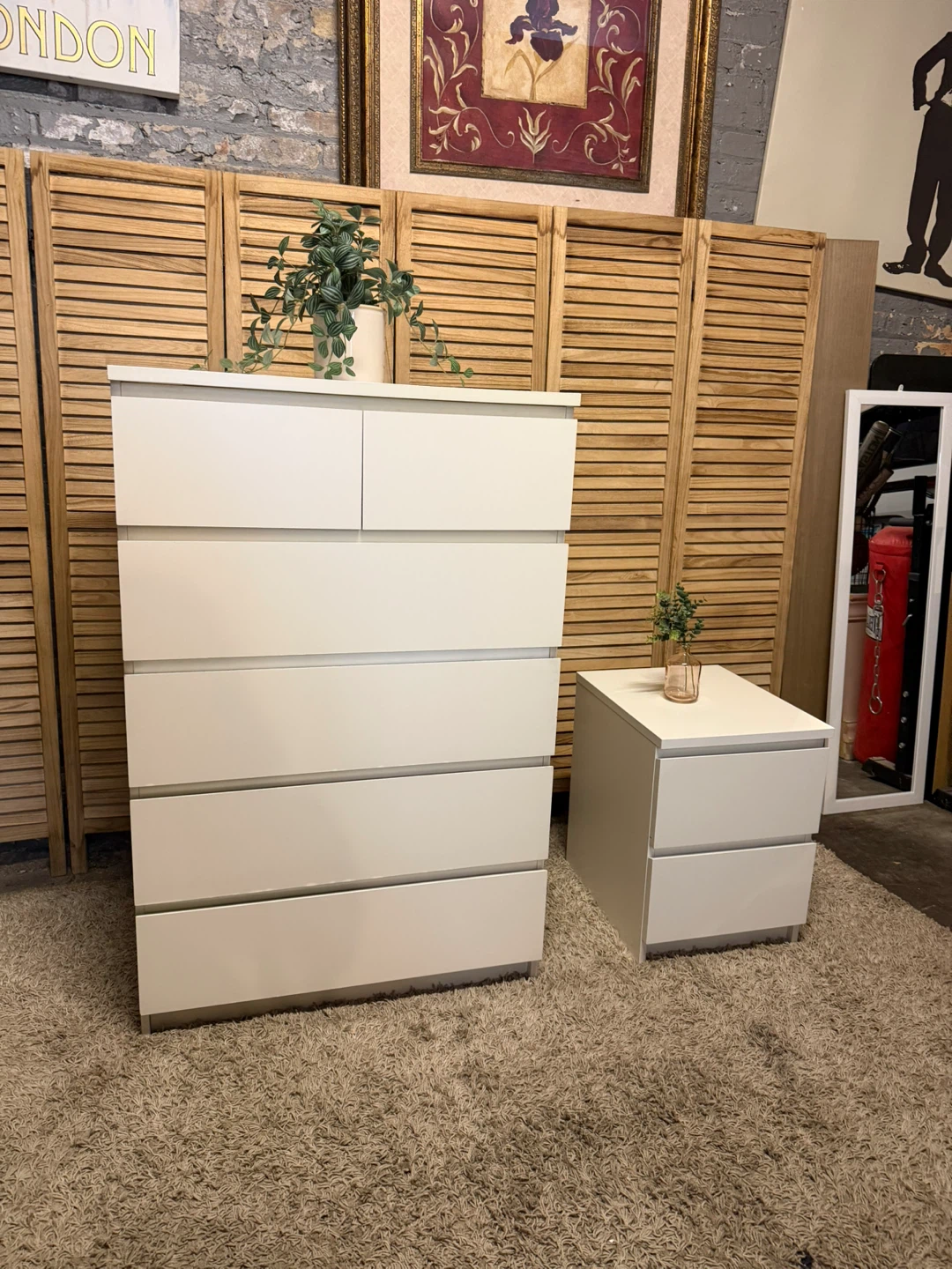 IKEA Dresser and Nightstand - photo 3