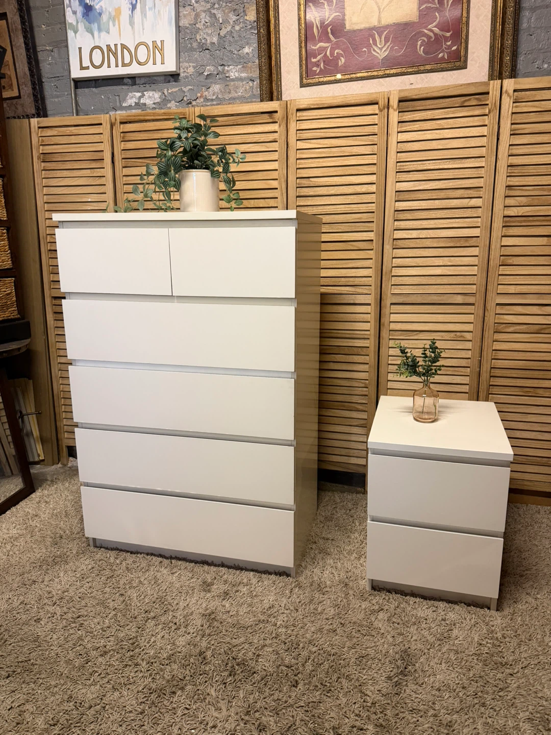 IKEA Dresser and Nightstand - photo 2
