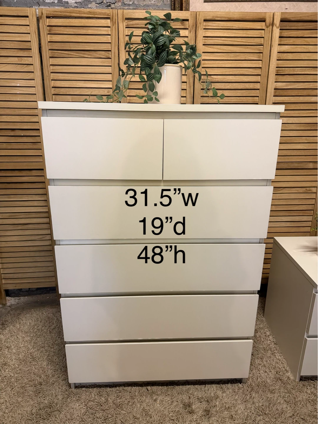 IKEA Dresser and Nightstand - photo 5