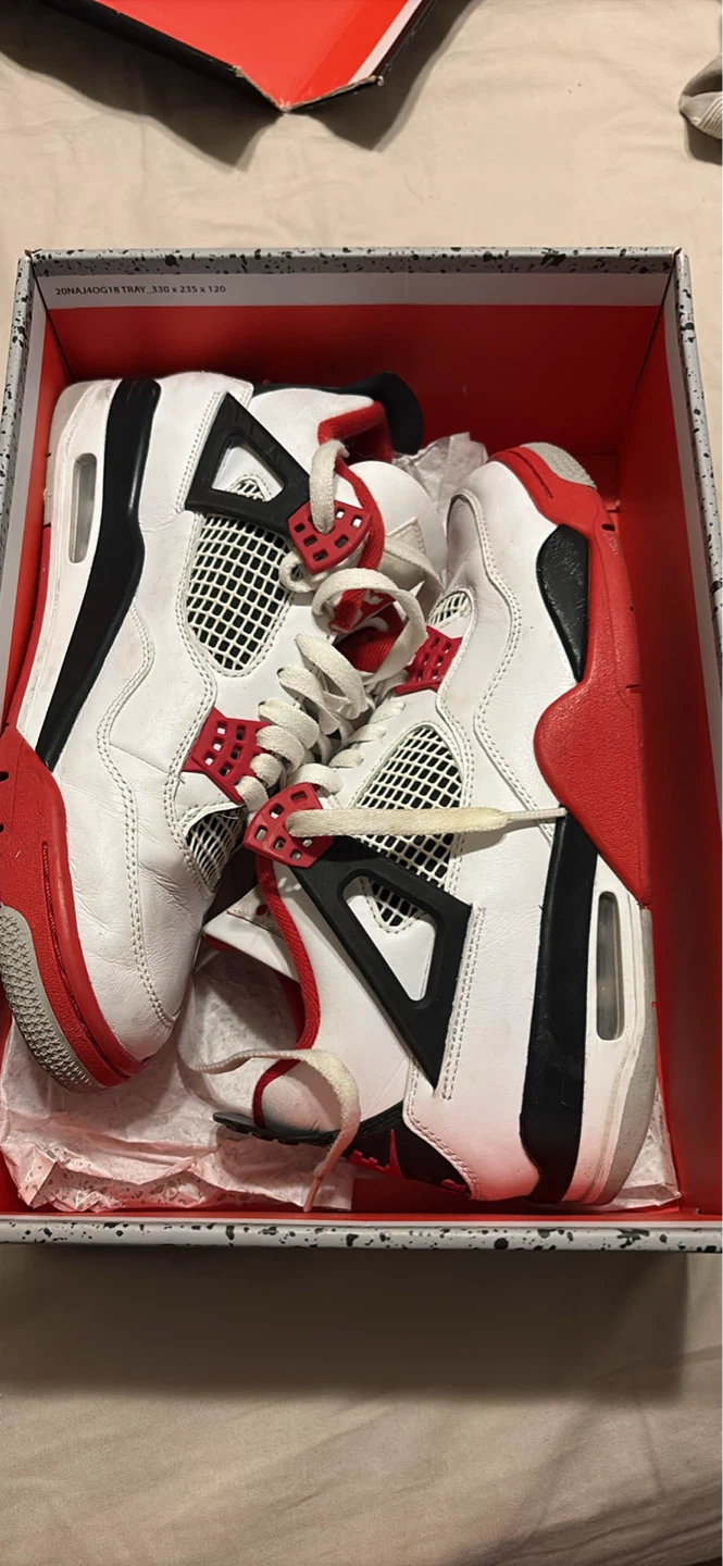 Air Jordan 4 retro ( fire red ) - photo 2