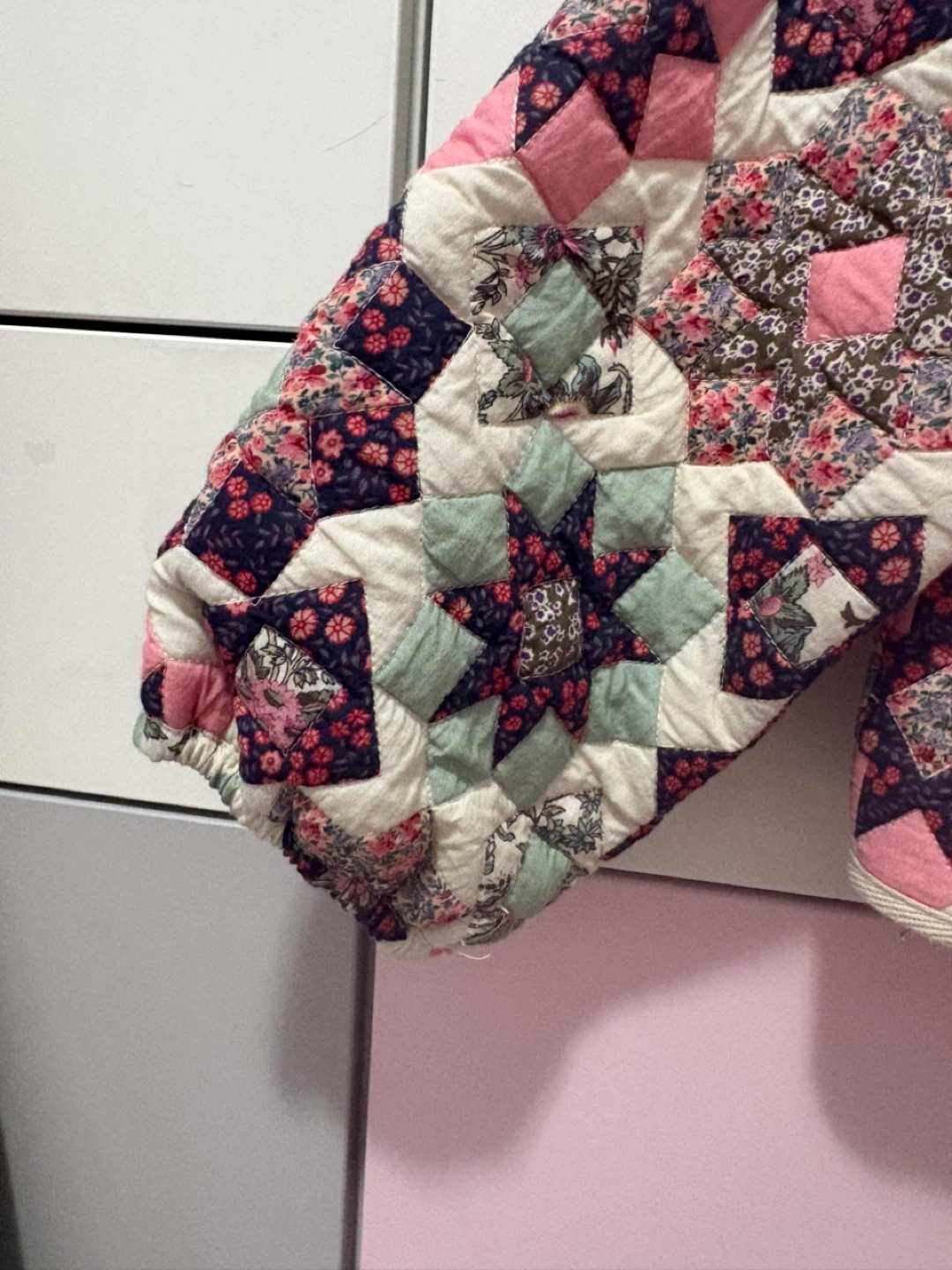Louise Misha Quilted Patchwork Jacket - Girls Size 5 - photo 2