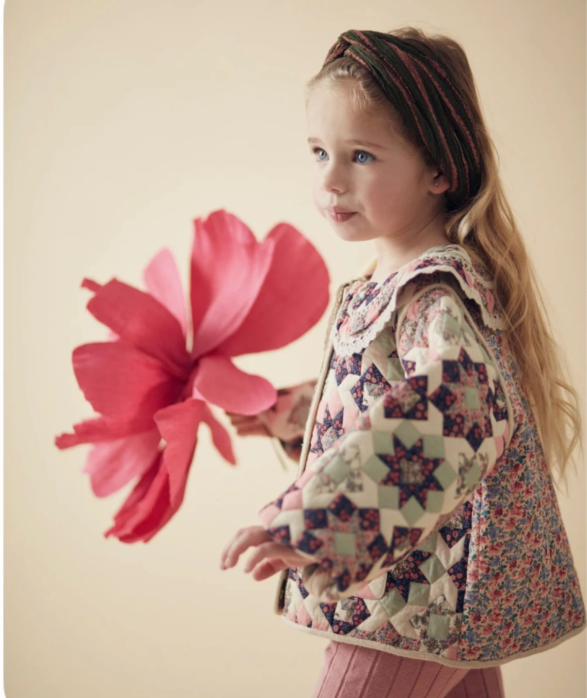 Louise Misha Quilted Patchwork Jacket - Girls Size 5 - photo 5