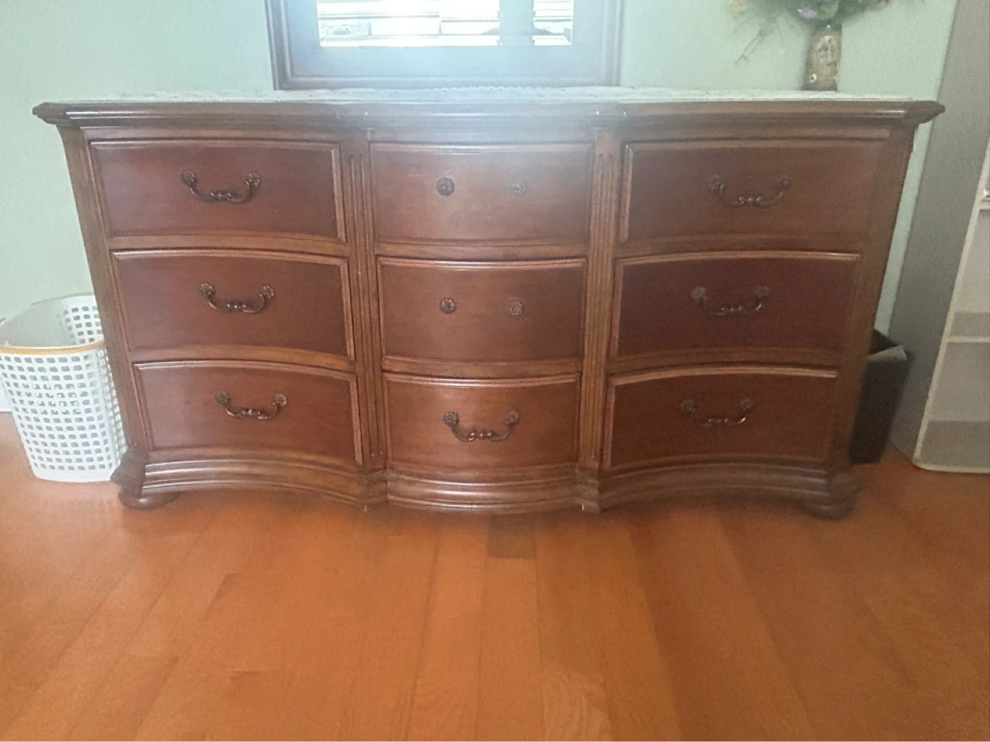 Eaton Allen Wooden Dresser with 9 Drawers