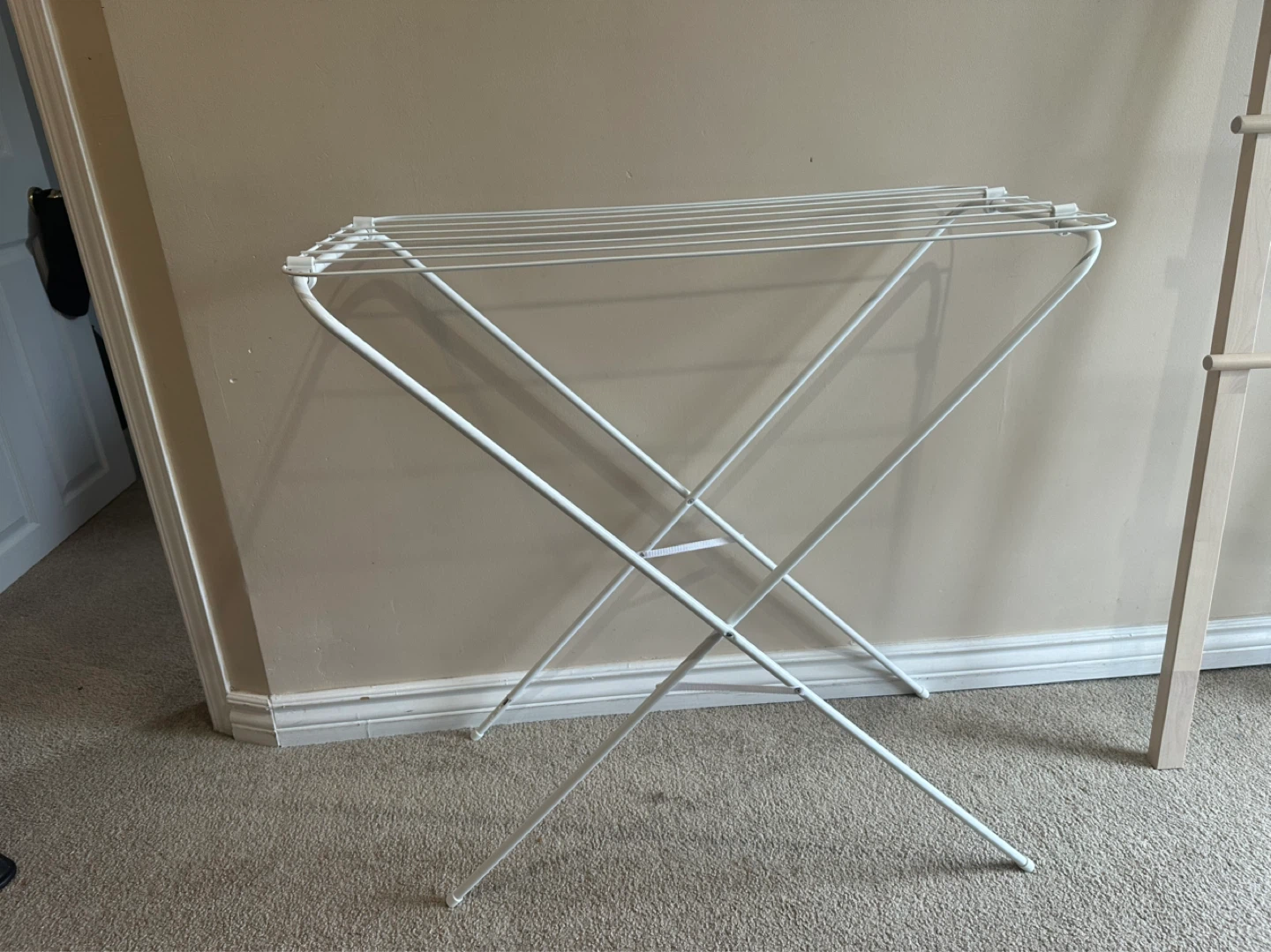 White Folding Drying Rack - photo 2