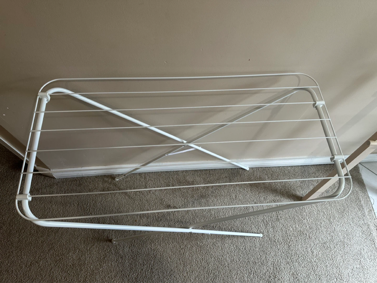 White Folding Drying Rack