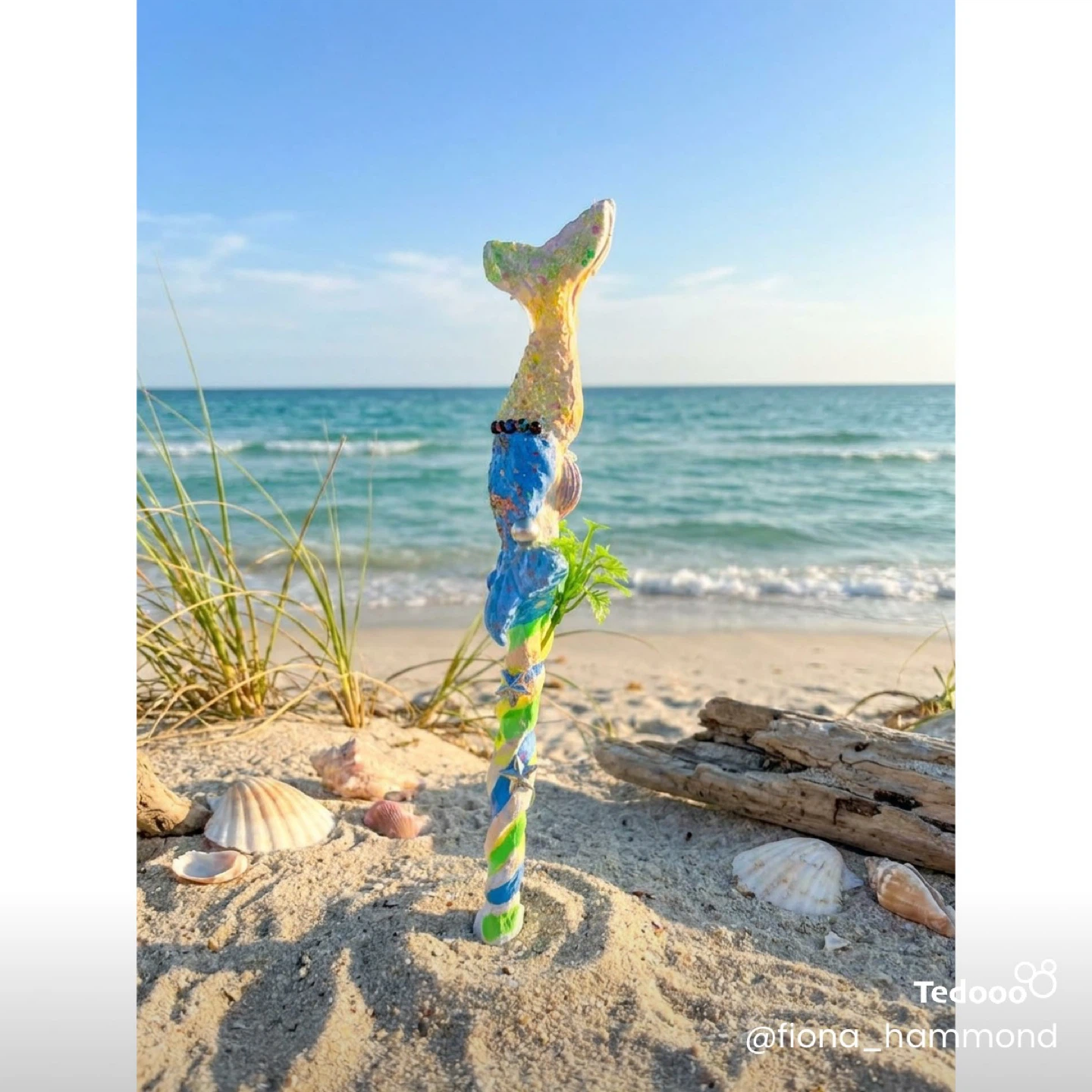 Handmade Mermaid Wand