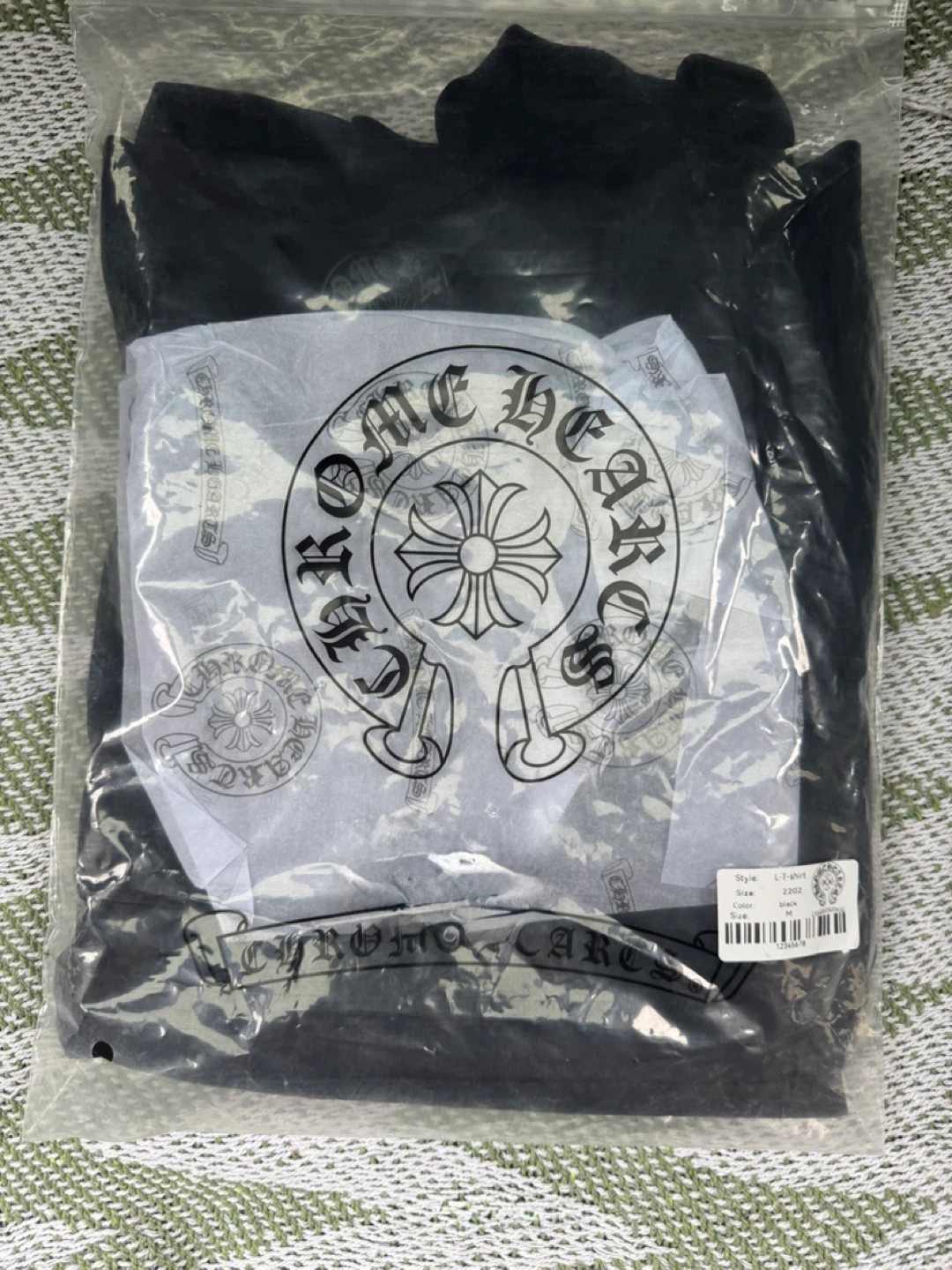 Chrome Hearts Black T-Shirt Size M - photo 3