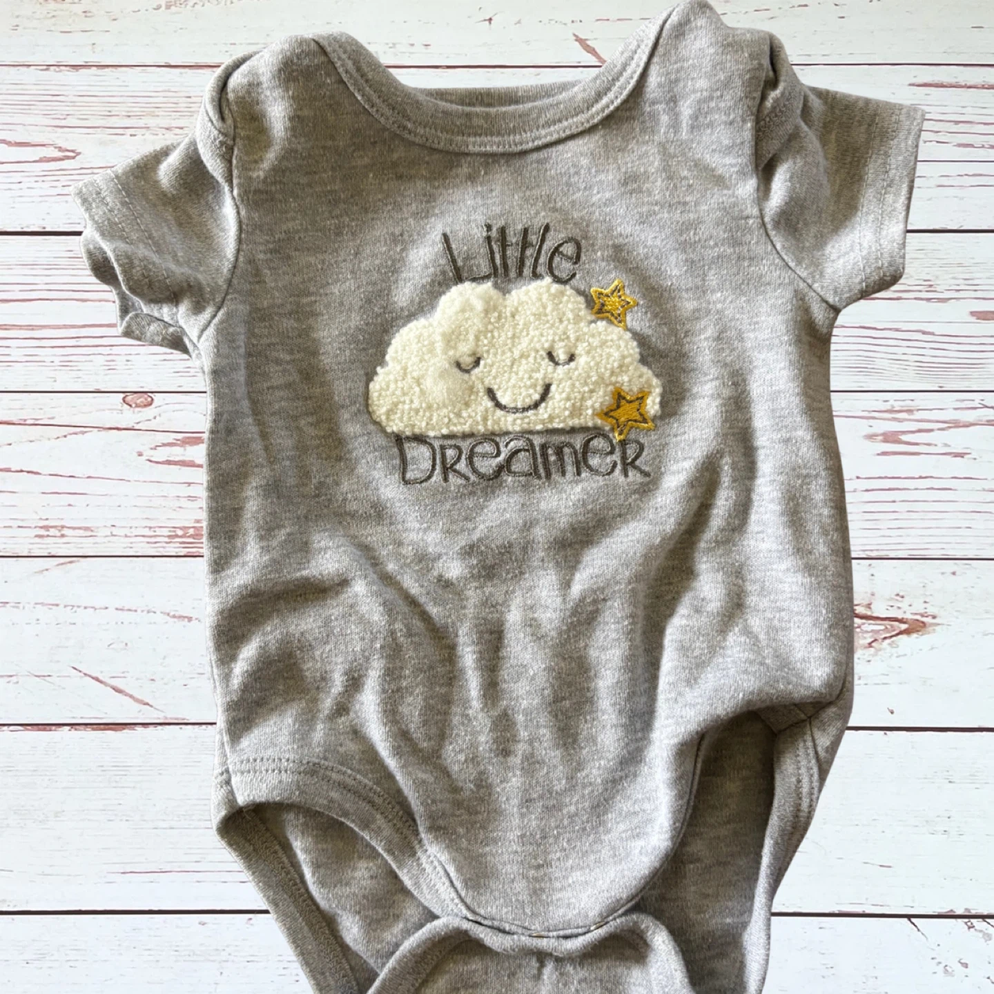 0-3 Month Baby 5 PC Short Sleeve Bodysuits - photo 4