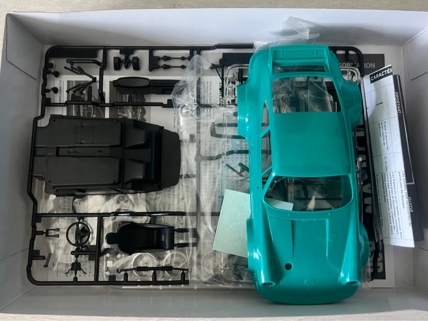 Tamiya 1/24 Porsche 934 Turbo RSR Vaillant Model Kit - photo 4