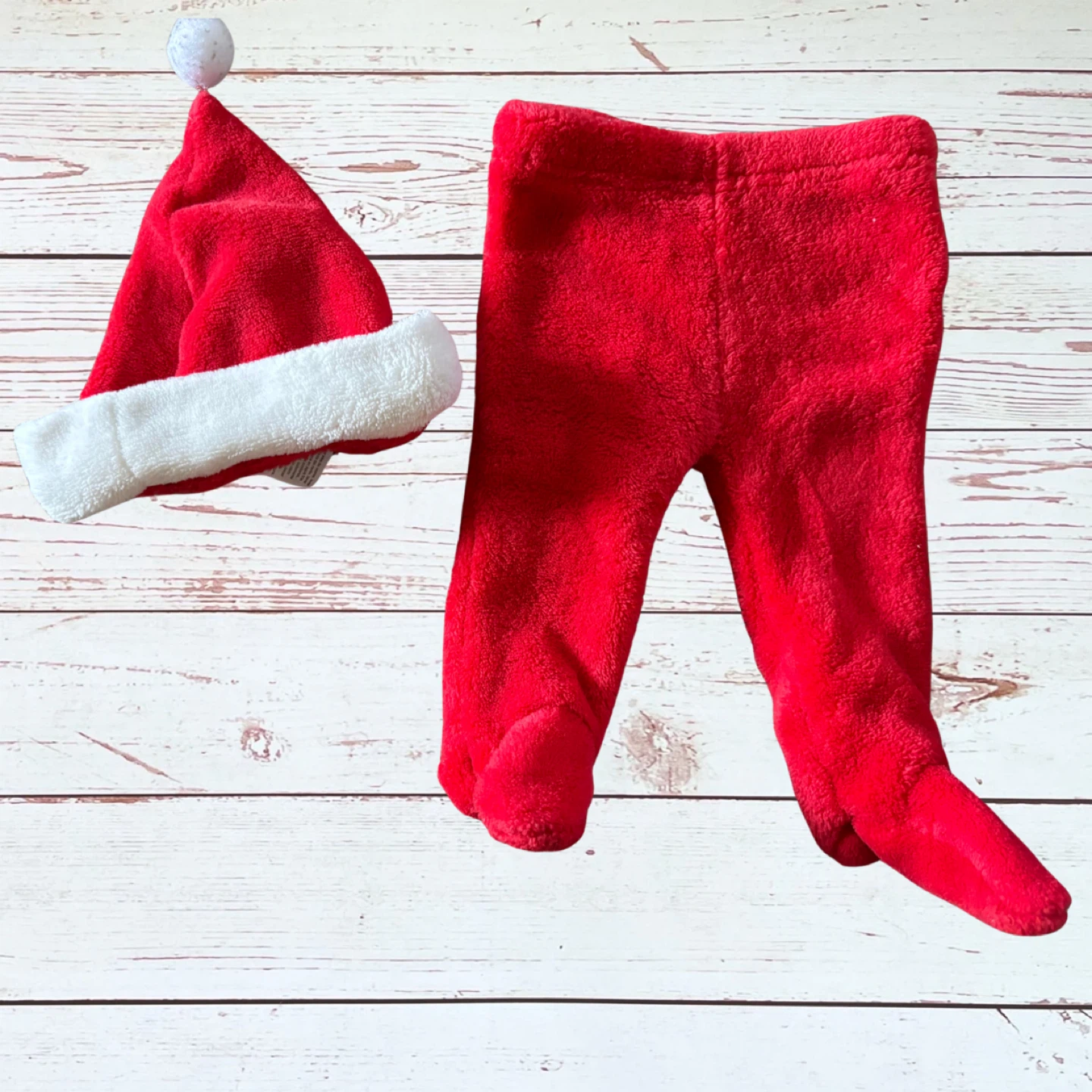 0-3 Month Baby Boy Christmas Pajama Bundle - photo 3