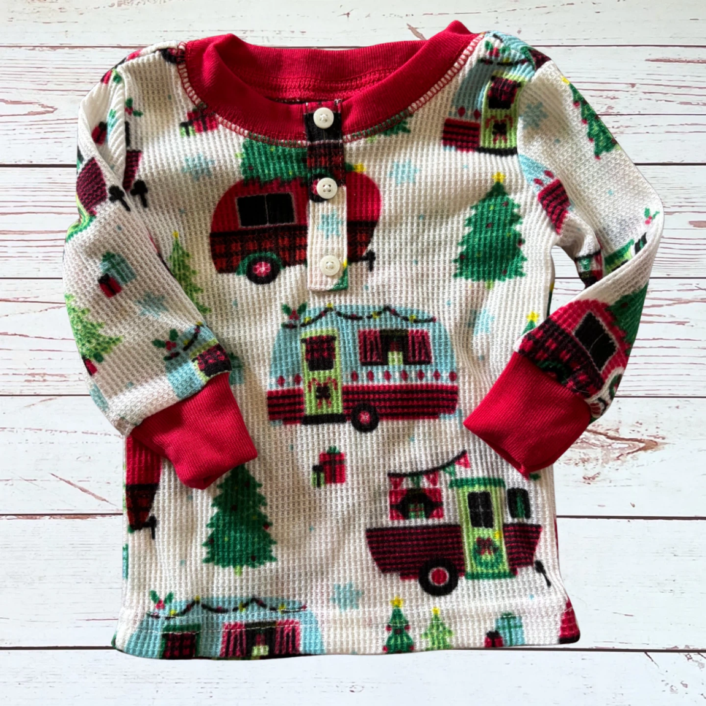 0-3 Month Baby Boy Christmas Pajama Bundle - photo 5