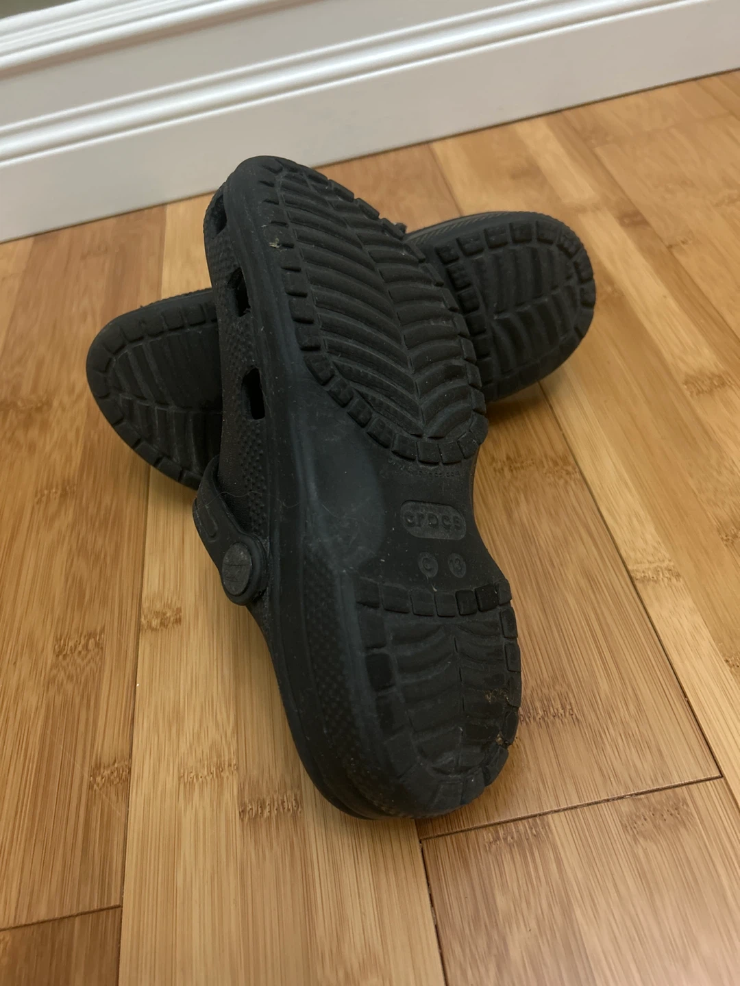 Black Crocs Size 13 - photo 3
