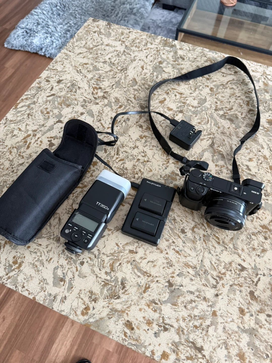 Sony Alpha a6000 Mirrorless Camera with Flash and Accessories - photo 3