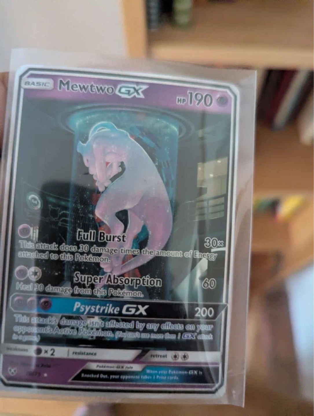 Mewtwo GX Pokémon Card - HP 190