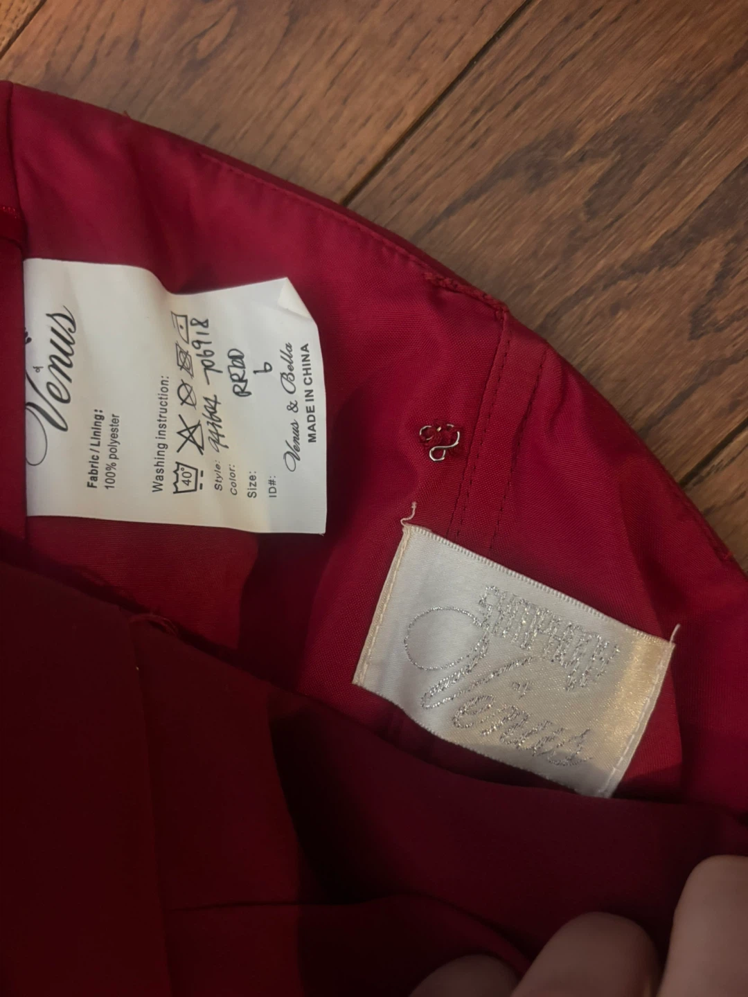 Venus Strapless Red dress great for graduation or wedding - photo 5