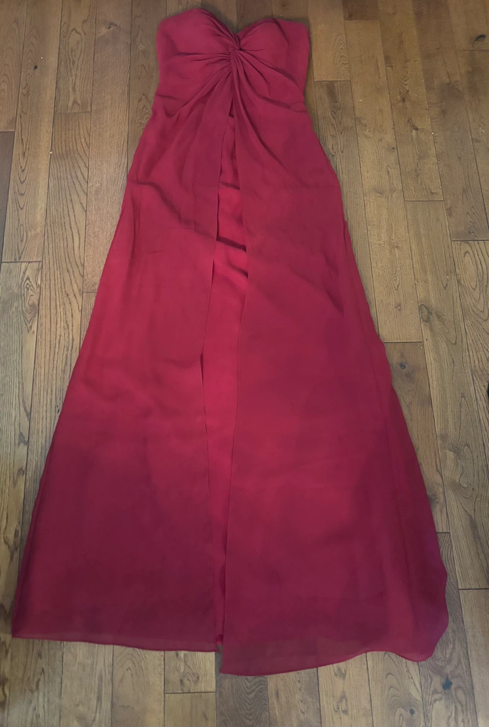 Venus Strapless Red dress great for graduation or wedding